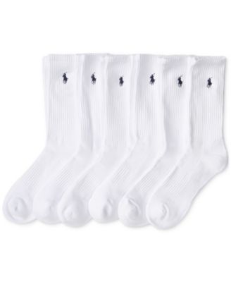 Men's 6-Pk. Performance Sport Crew Socks 