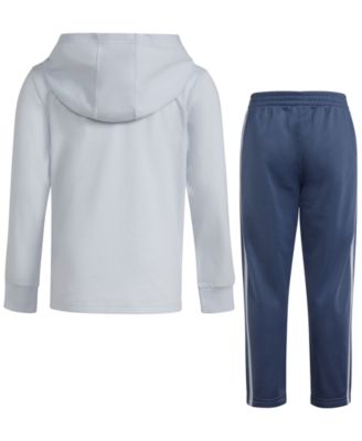 Little & Toddler Boys Graphic Hooded T-Shirt & Pants, 2 Piece Set