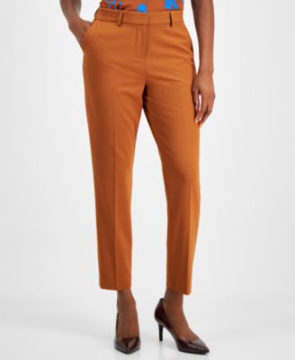 Tahari ASL - Women's Mid-Rise Classic Ankle Pants