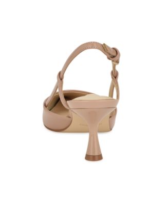 Women's Rhonda Kitten Heel Slingback Pumps