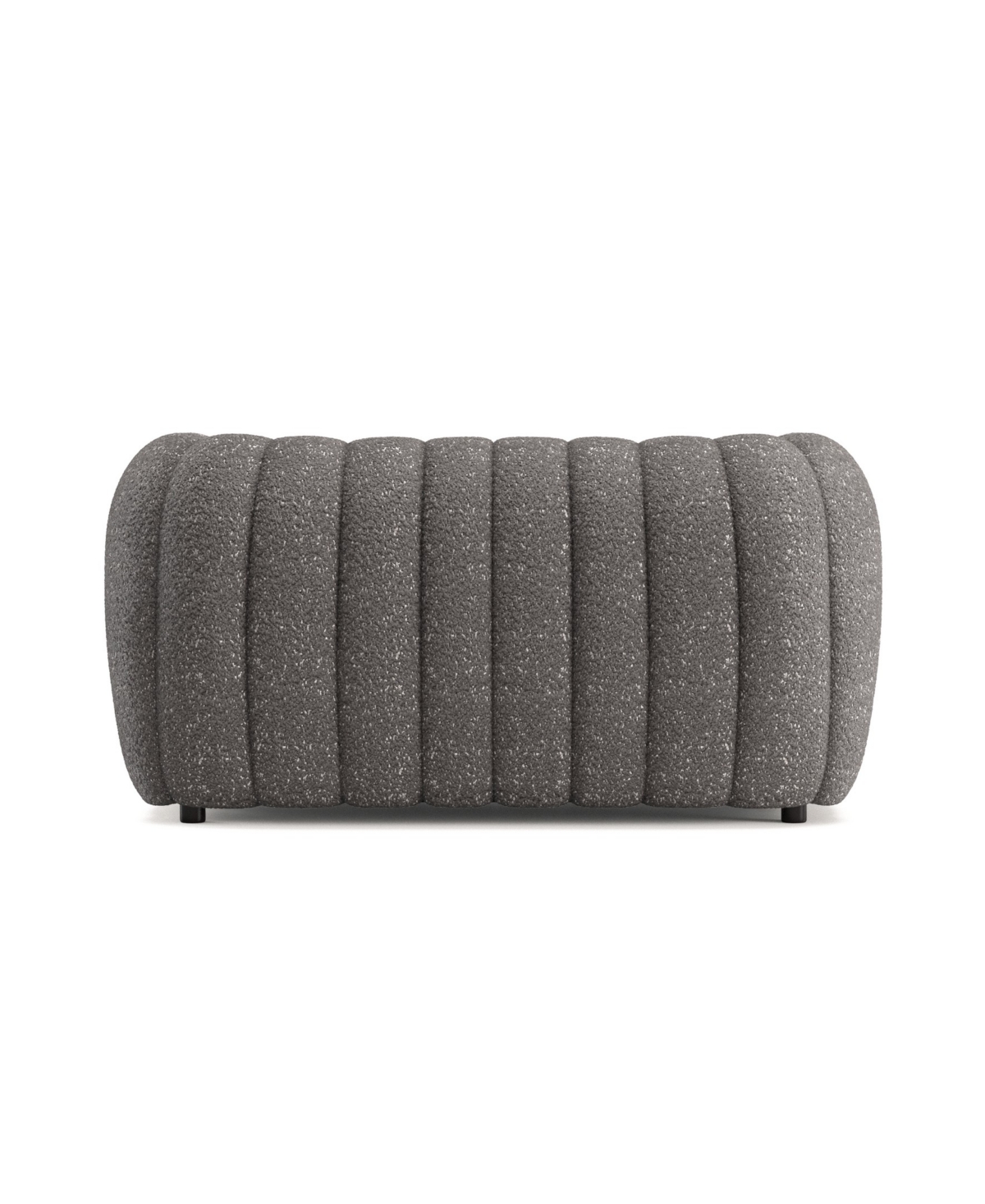 Lysander Boucle Fabric Boho Loveseat