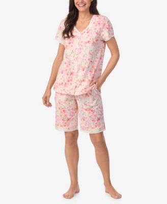 Aria - Women's Cap Sleeve Bermuda PJ Set