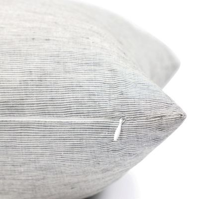 20" x 20" French Linen Pillow with Removable Sham