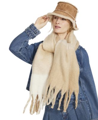 Women's Faux-Shearling Bucket Hat
