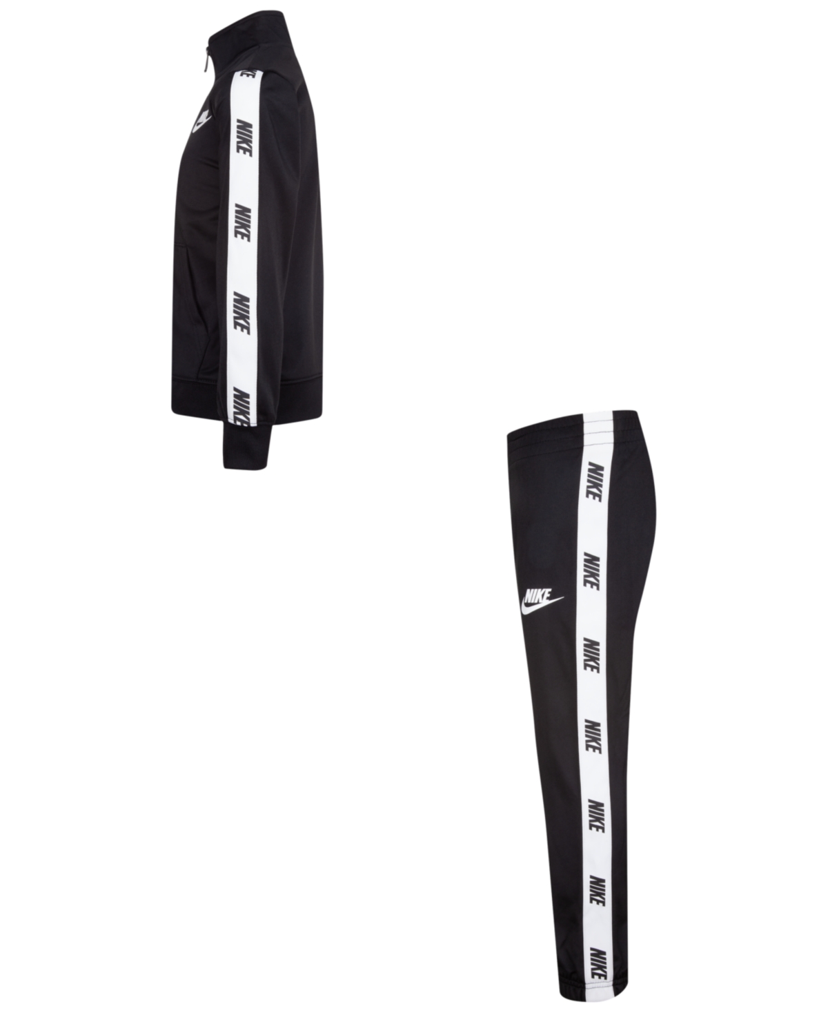 Nike Boys  Nsw Tricot Set In Black White