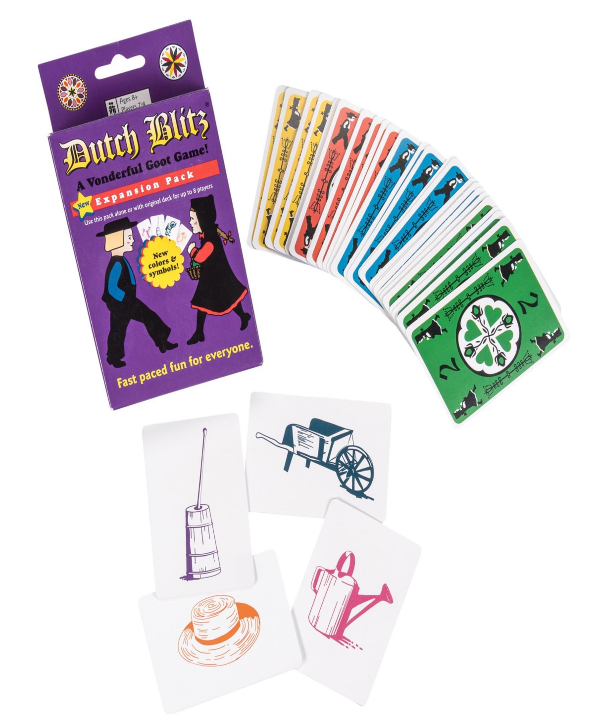 Dutch Blitz Purple Expansion Pack Card Game In Multi