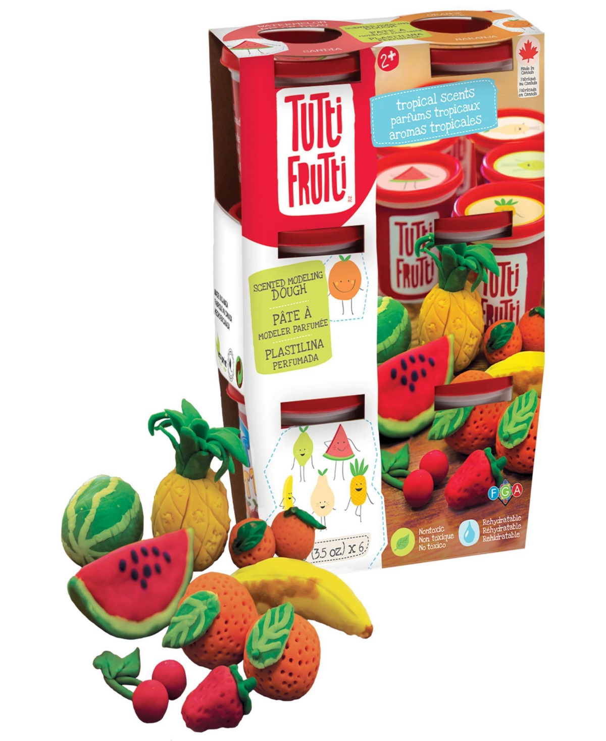 Family Games America Tropical Scents Dough Tubs
