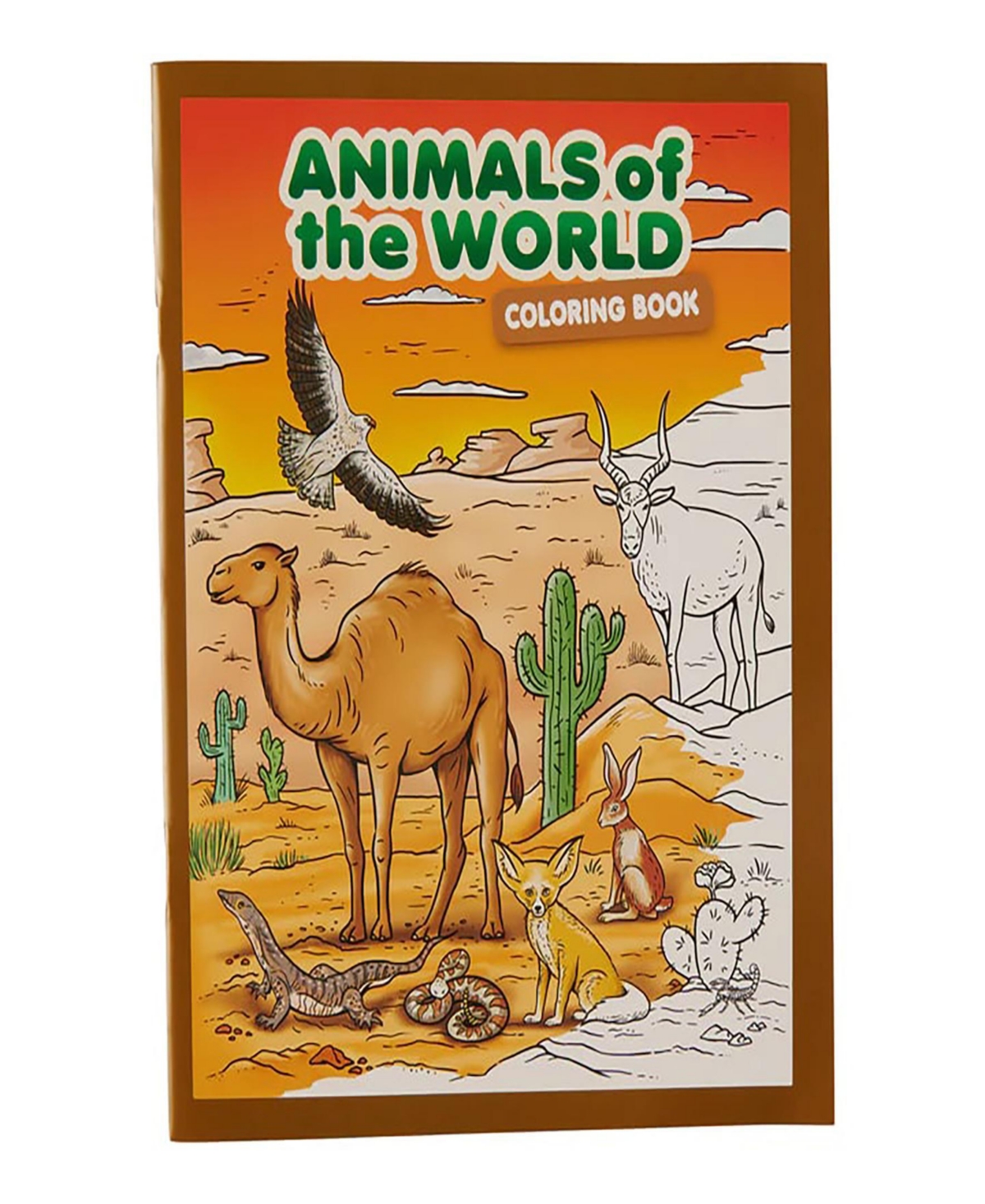 Montrose Colors Three Little Twigs Animals Of The World Coloring Books Bundle In Multi