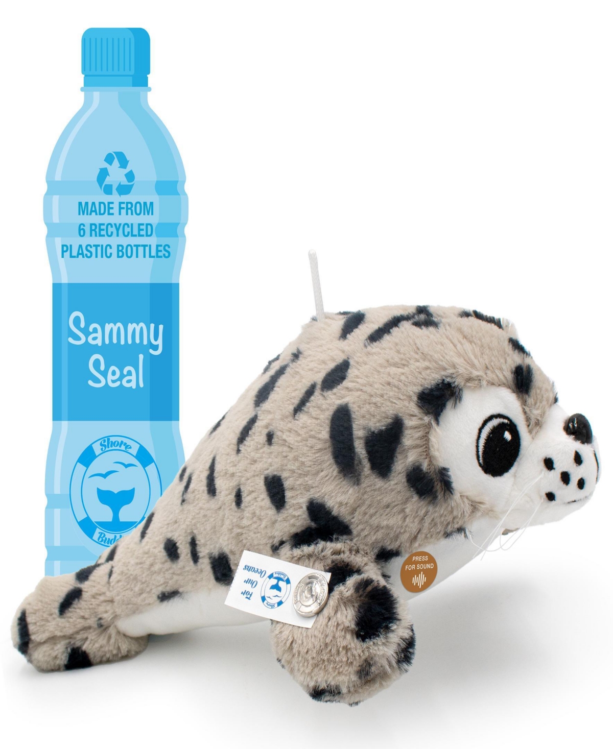 Shore Buddies Sammy The Seal Plush Toy In Multi