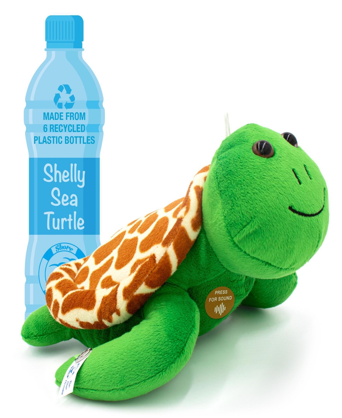 Shore Buddies Shelly The Sea Turtle Plush Toy In Multi