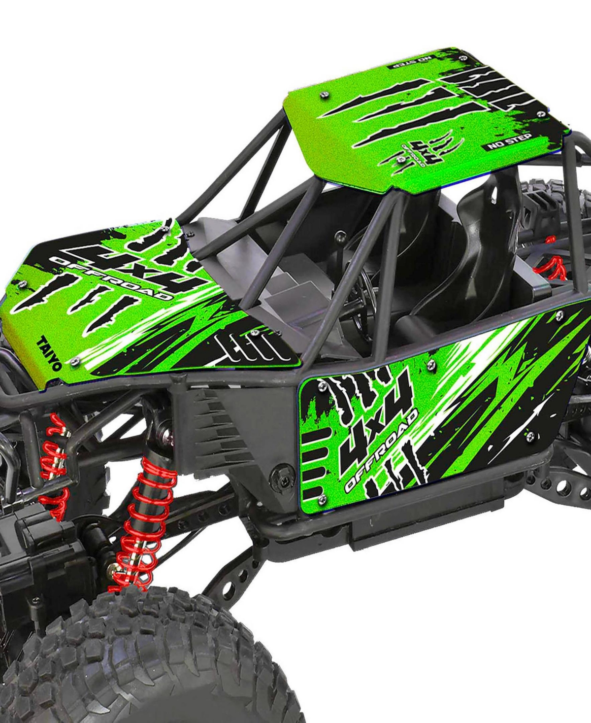 TOY SHOCK TAIYO IRON CLAW BUGGY 4WD GREEN RC CAR 