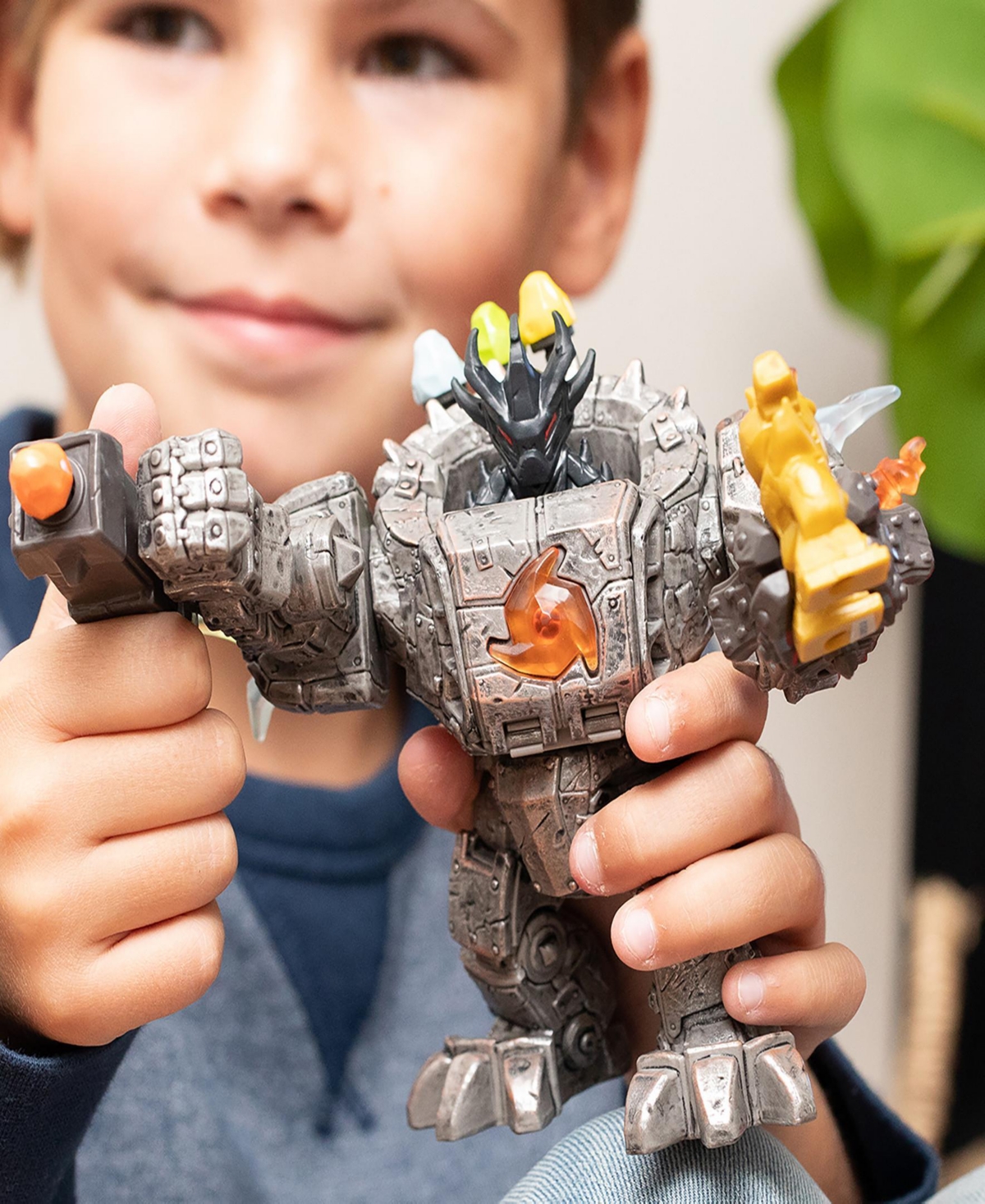 Schleich Eldrador Creatures Master Robot With Mini Creature Playset In Multi