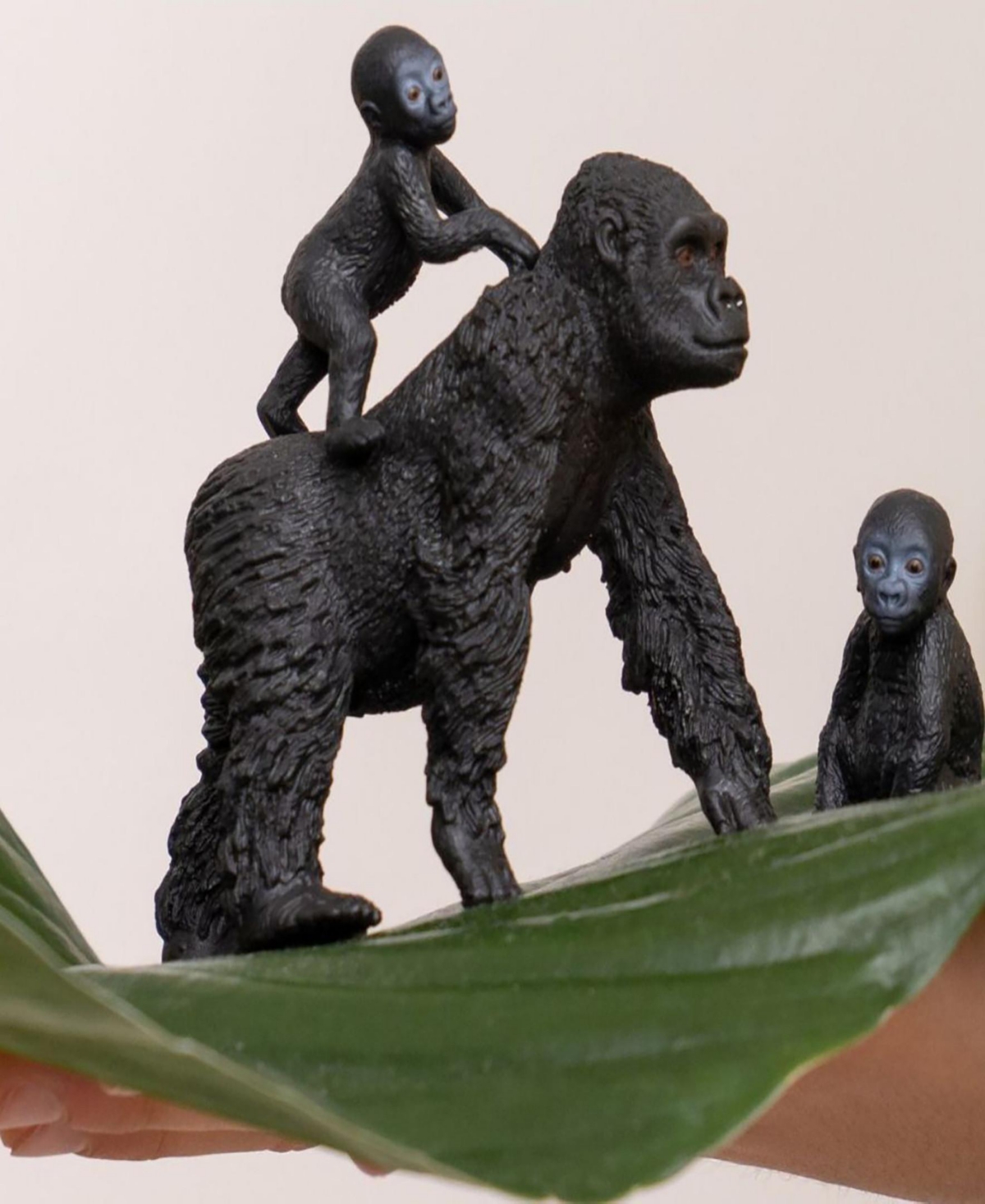 Schleich Wild Life Gorilla Family Jungle Playset In Multi