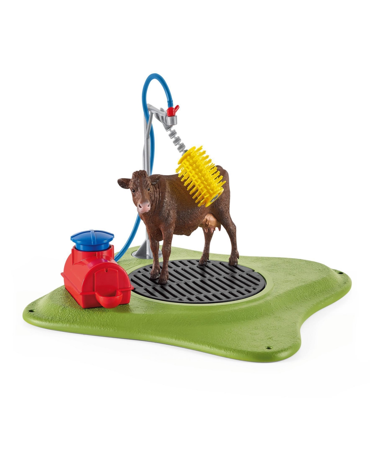 Schleich Farm World Happy Cow Wash Playset In Multi