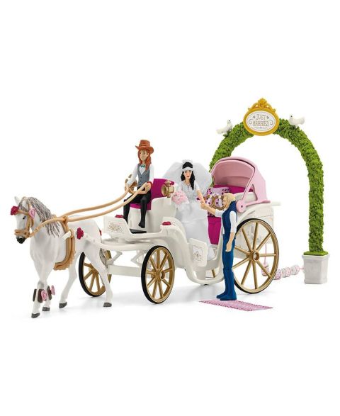Детский игровой набор Schleich Horse Club Wedding Carriage Playset, Ages 5+