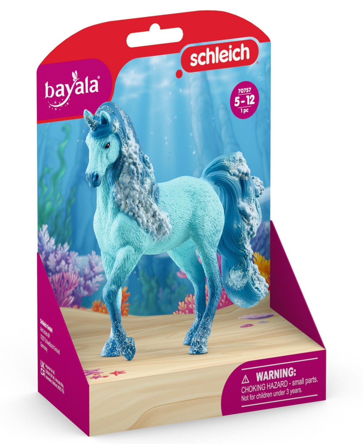 Schleich Bayala Elementa Water Unicorn Mare Magical Figurine In Multi