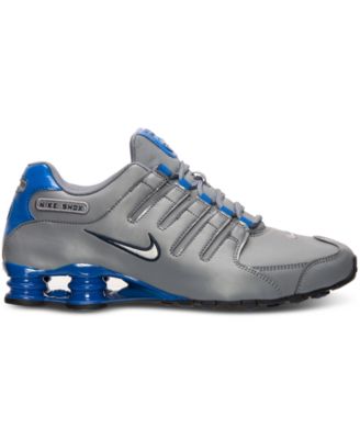 Dark Grey Nike Air Shox Nz Nike Shox NZ Running Shoes Mens Sz Navy