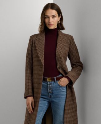 Women's Wool Blend Walker Coat