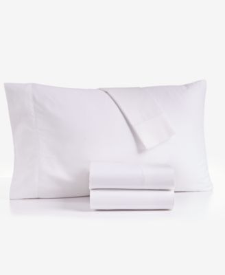 Extra Deep Pocket 680 Thread Count 100% Supima Cotton Flat Sheet, King/California King, Exclusively at Macy’s