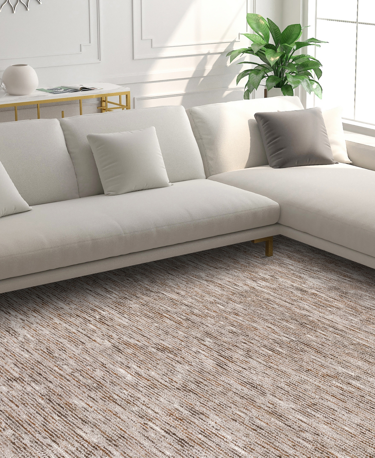 Dalyn Arcata Ac1 8'x10' Area Rug In Mocha