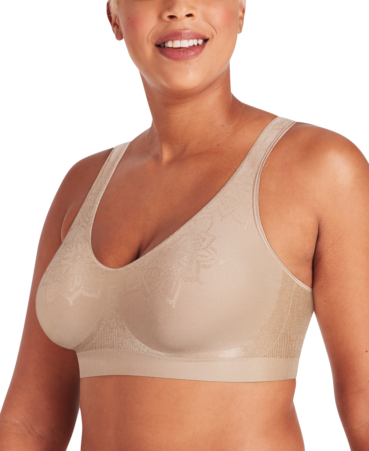 Bali Comfort Revolution ComfortFlex Fit Seamless 2-ply Wireless Bra