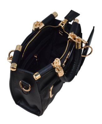 Alex Quilted Mini Satchel Bag