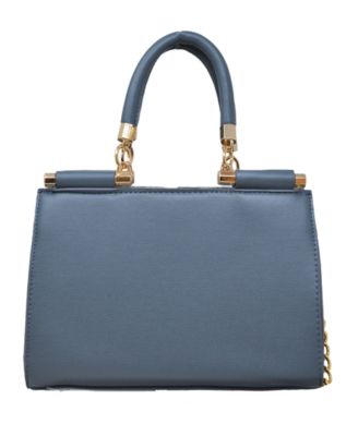 Alex Quilted Small Satchel Bag with Card Holder