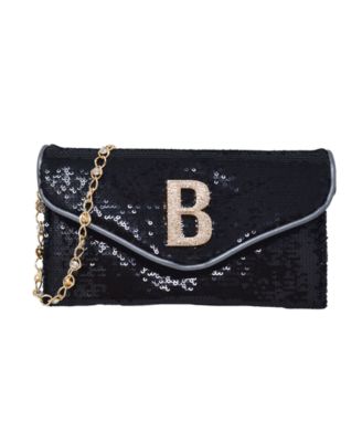 Miro Sequin Crossbody Clutch