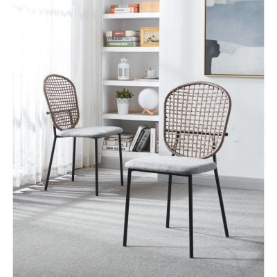 Sennit Chair, Set Of 4, Dining Chair, Coffee Chair