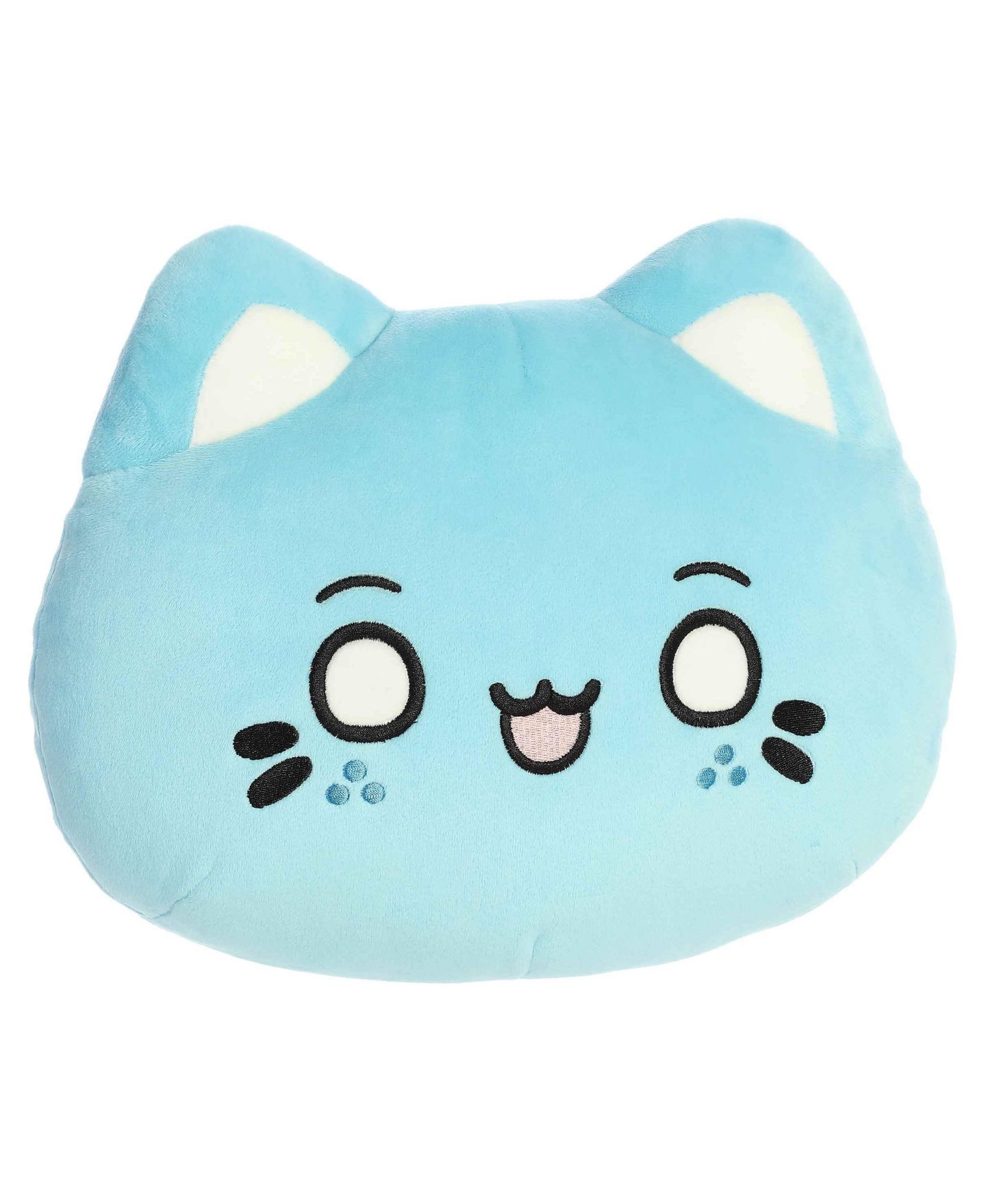 Детская мягкая игрушка Aurora Meowchi Face Marble Soda Medium Plush with Embroidered Details — фото 2