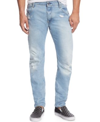 G-Star Raw - Arc 3D Slim-Fit Ripped & Destroyed Jeans