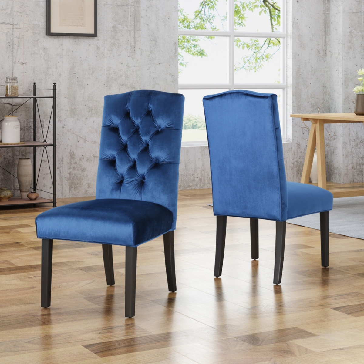 Streamdale Furniture Exquisite Tufted Upholstered Dining Chairs for Formal and Daily Use