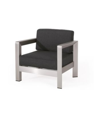 Luxurious Low-Profile Outdoor Club Chair with Deep Seating