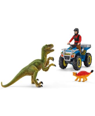 Dinosaurs Quad Escape From Velociraptor Playset