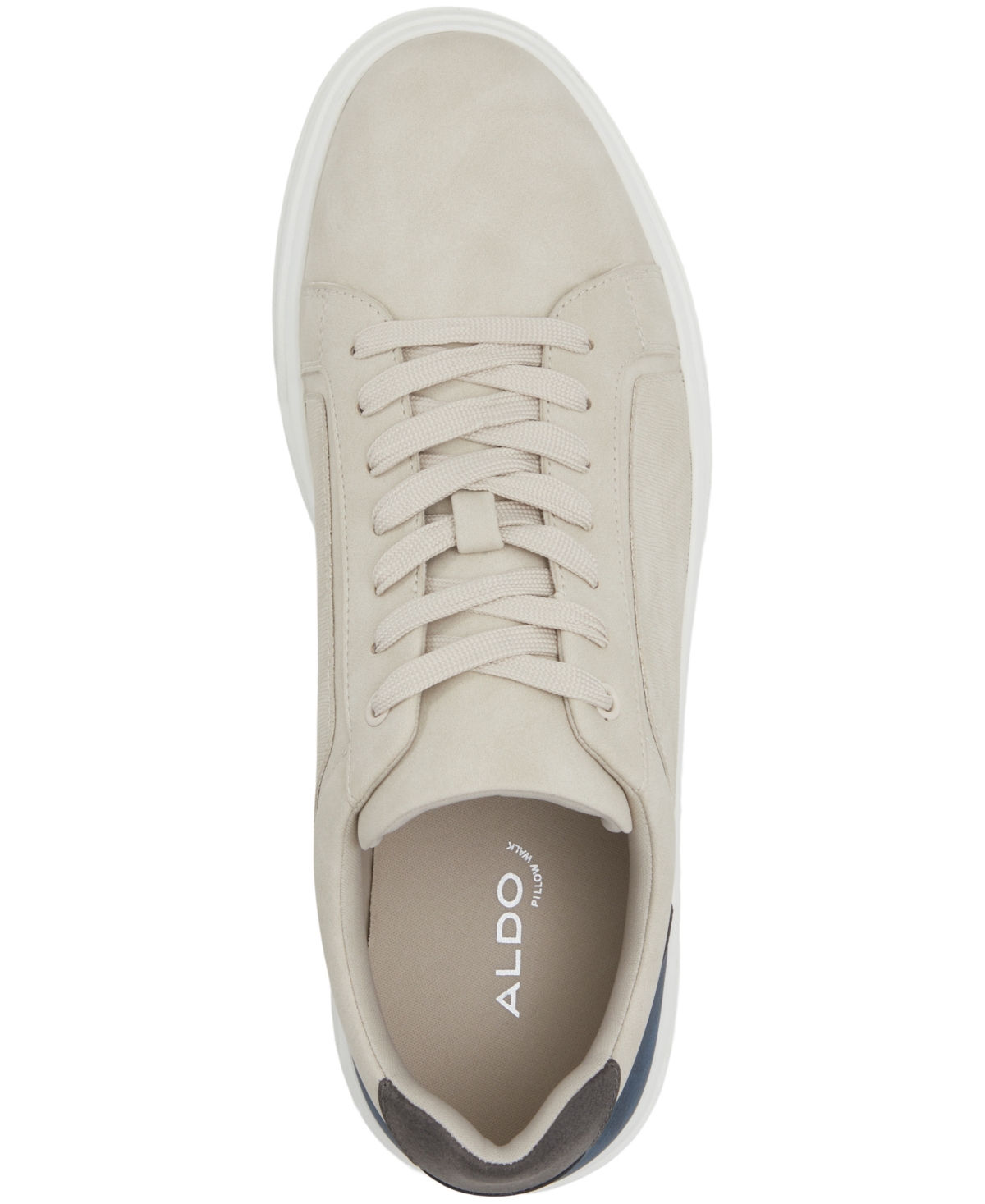 Shop Aldo Men's Ogspec Synthetic Low Top Sneaker In Beige