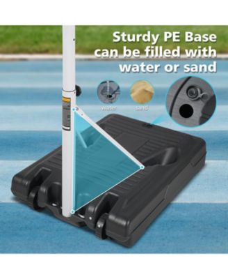 Streamdale Portable Poolside Basketball Hoop System for Endless Summer Fun