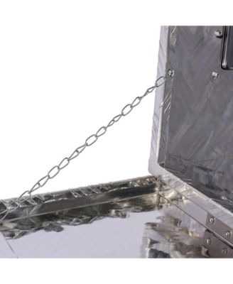  48"(L) x 15"(W) x 15"(H) Premium Aluminum Tool Box for Trucks, Trailers, and Garages