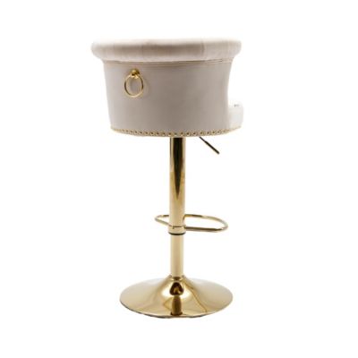 Streamdale Adjustable Swivel Bar Stools Set for Kitchen, Dining Room