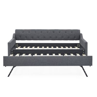 Streamdale Tufted Daybed with Trundle and USB