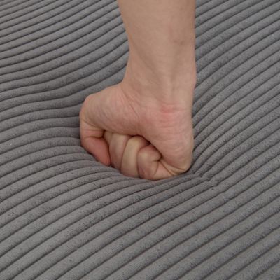 Corduroy Sofa with Ample Armrests (36.25"W)