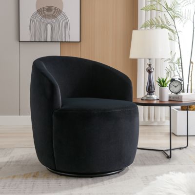 Swivel Accent Velvet Chair