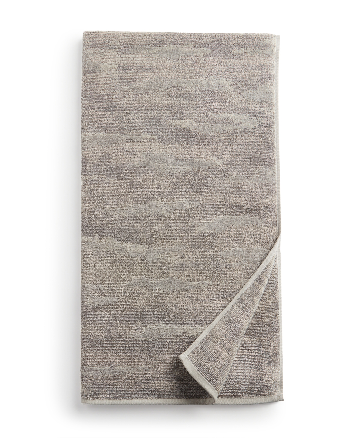 Hotel Collection Impasto Stone 100% Turkish Cotton Bath Towel, 30" X 56", Exclusively At Macy's In Steel Combo