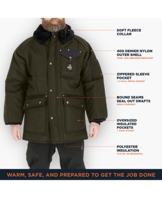 Big & Tall Iron-Tuff Siberian Jacket - Extreme Cold Weather Workwear, -50°F Protection, Durable & Water-Resistant