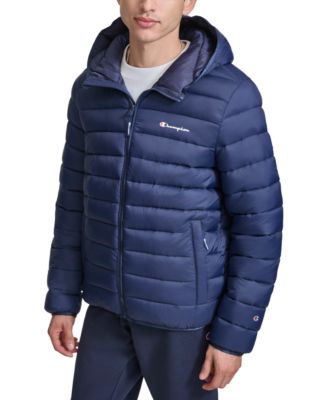 Men's Performance Quilted Hooded Jacket