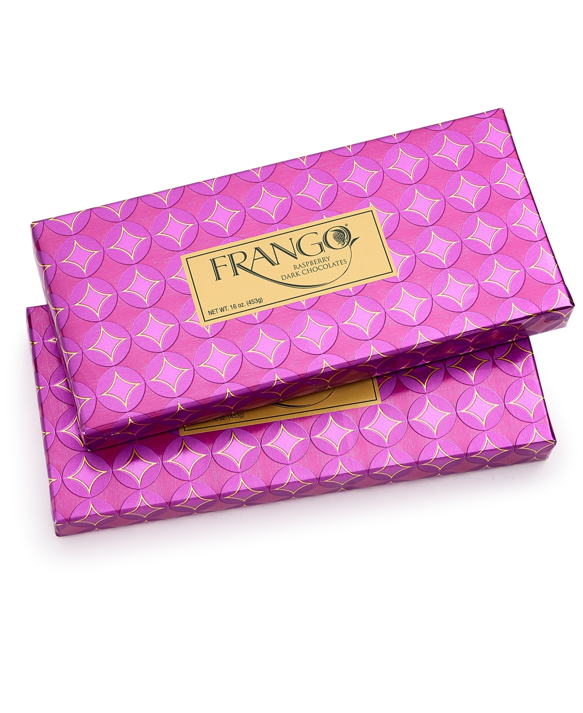 Frango Chocolates 2 Pack Holiday 1 Lb Wrapped Box of Raspberry Dark Chocolates, Created for Macy's