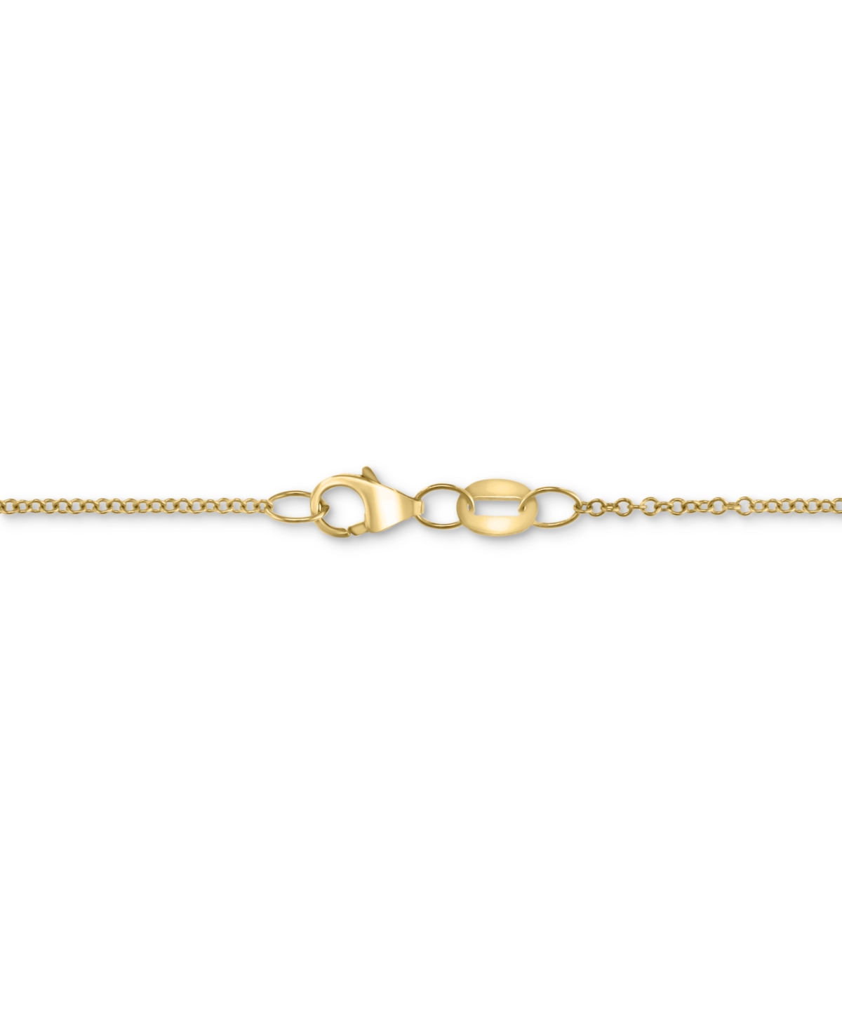 Effy Collection Effy Multi-gemstone (3-3/4 Ct. T.w.) & Diamond (1/4 Ct. T.w.) Pear Halo 18" Pendant Necklace In 14k In Yellow Gol