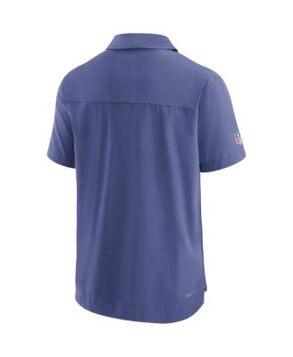 Men's College Navy Seattle Seahawks Sideline Lockup Performance Polo