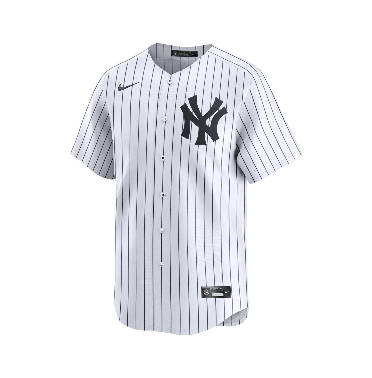 Мужской топ Nike Giancarlo Stanton White New York Yankees Home Limited Player Jersey — фото 2
