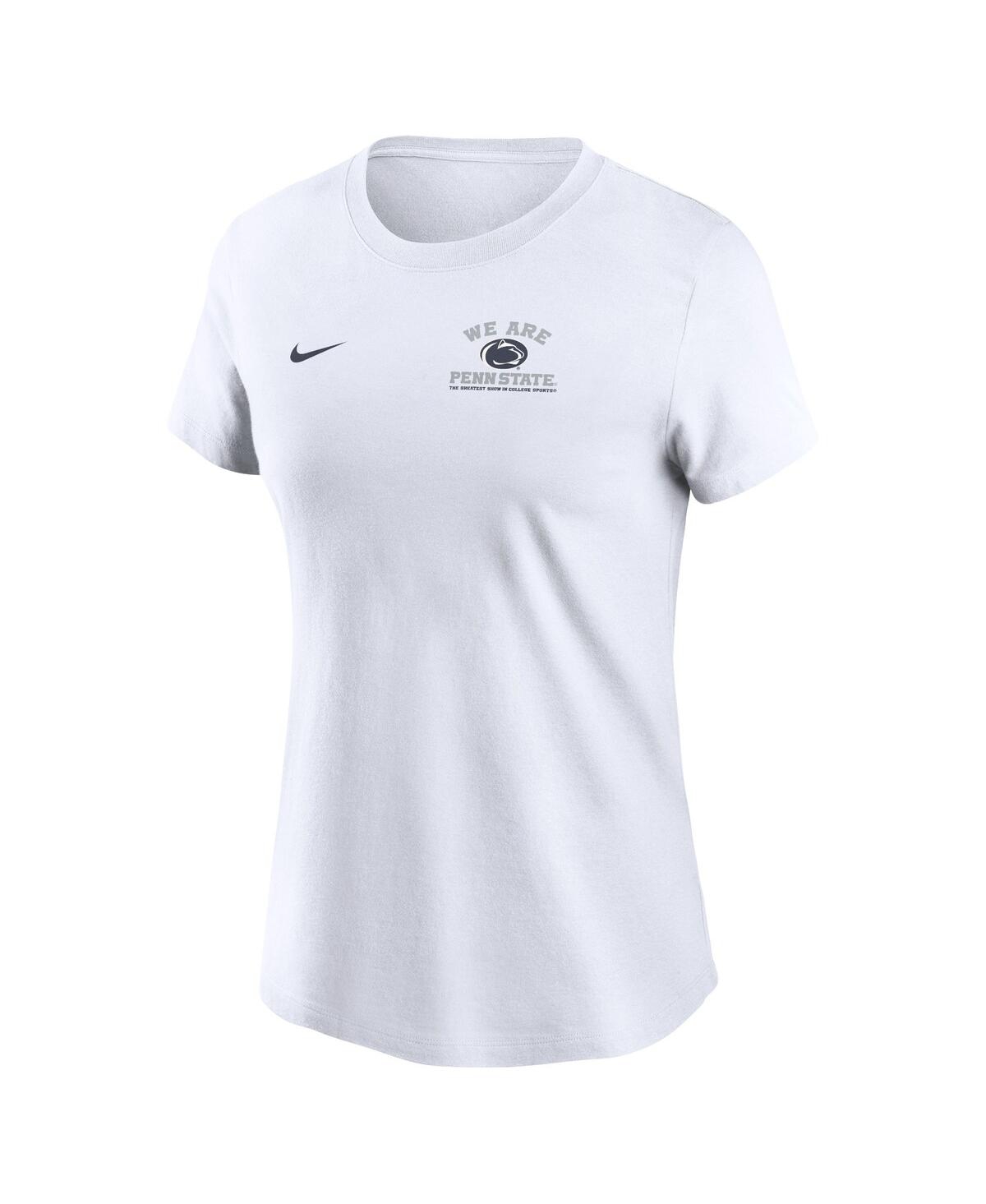 Nike Women's White Penn State Nittany Lions 2024 White Out T-shirt In White