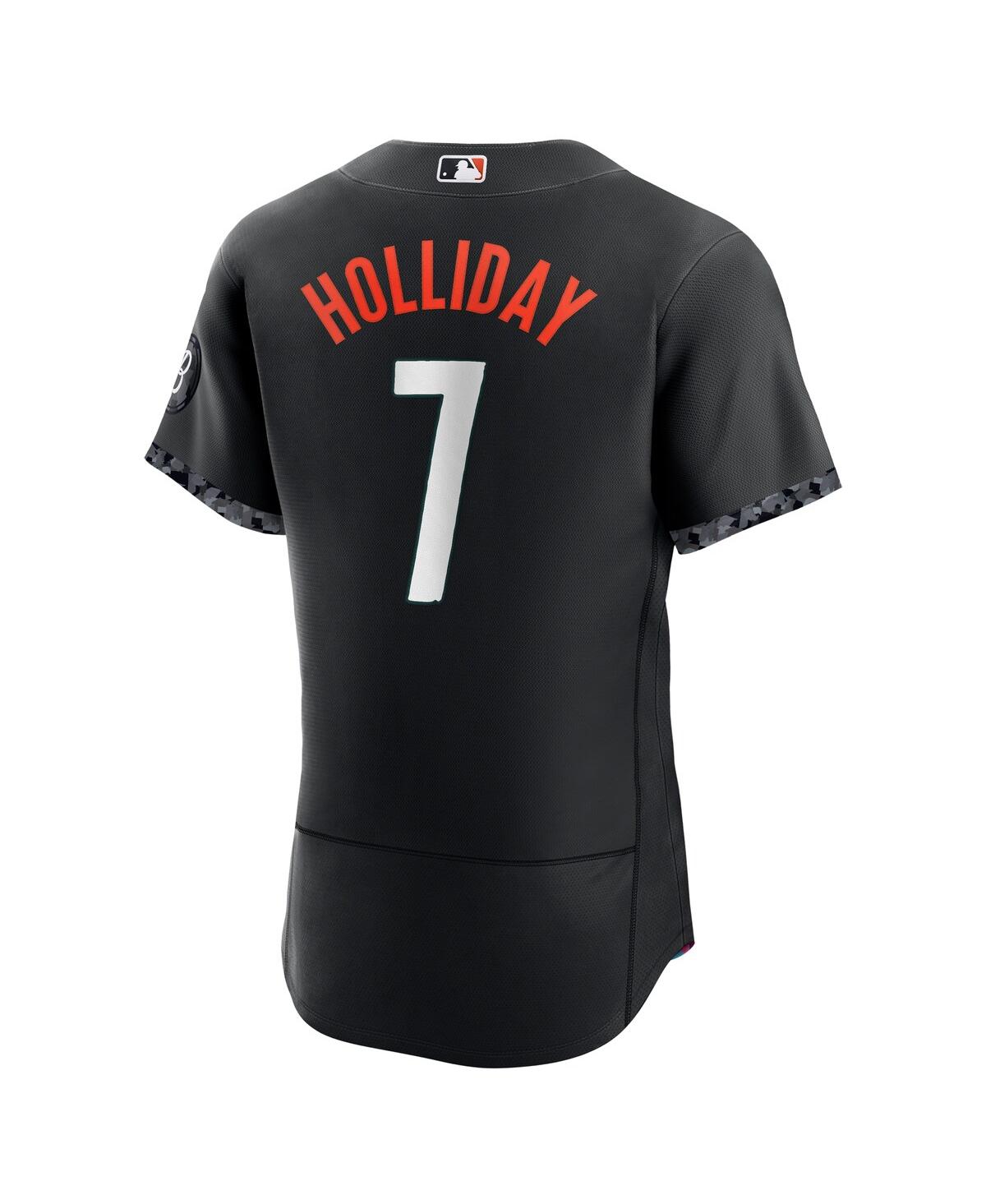 Nike Men's Jackson HollidayBaltimore Orioles City Connect Authentic Player Jersey - Black